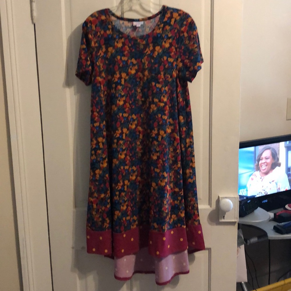 Lularoe dipped Carly dress absolutely beautiful